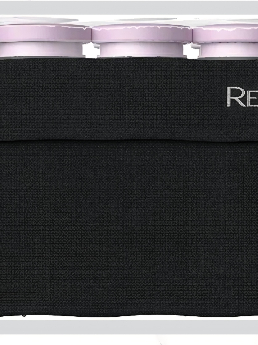 Remington Compact Hot Roller Storage Case - Black with Light Purple Rollers - Picture 6 of 6